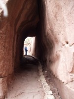Canyon de Chelly - White House Trail - Light at the end of the Tunnel
