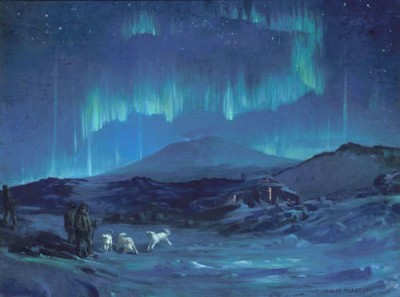 Aurora Australis, 1908, George Mattson Aurora Australis, 1908, George Mattson