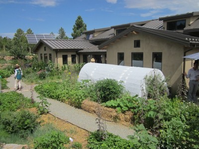 Kitchen Garden & Coop Tour 2014 - San Isidro Permaculture Hoop House and Solar PV