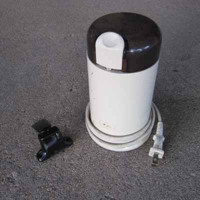 Broken - Storm Door Latch and Coffee Grinder Broken - Storm Door Latch and Coffee Grinder