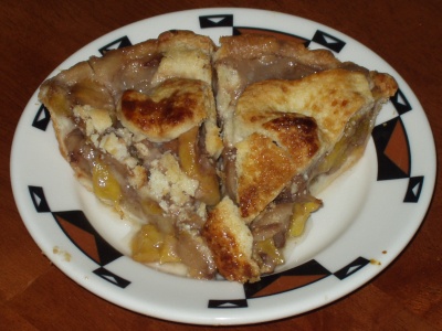 Peach Pie - Homemade Peach Pie - Homemade