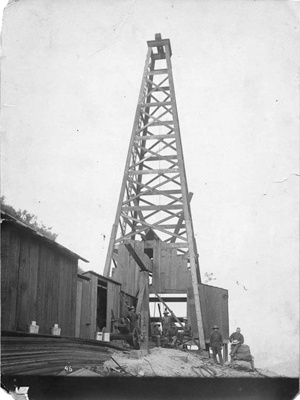Timber Oil Derrick circa 1888 Timber Oil Derrick circa 1888