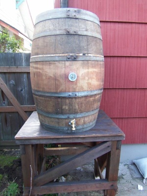 Wine Barrel to Rain Barrel Wine Barrel to Rain Barrel